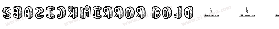 SeasickMirror Bold字体转换